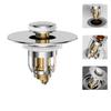 Universal metal Pop-Up Bounce Core Basin Drain Filter Hair Catcher Sink Strainer Bathtub Stopper Bath Plug Bathroom Tool