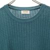 FACTOTUM made in Japan By color Kurzarmpullover 36 Blau Strick Herren Gebraucht