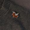 Cute Wooden Exquisite Little Flying Horse Brooch Zodiac Unicorn Pin Men Women Coat Jewelry Accessries Gifts