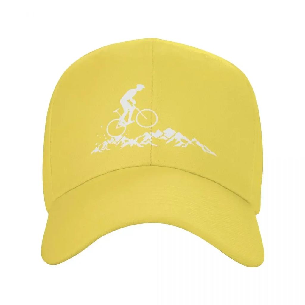Klassische Unisex MTB Mountainbike Baseballkappe für Erwachsene, Radfahrer, Biker, Verstellbare Papa-Kappe für Unisex-Damen, Outdoor Snapback Kappen