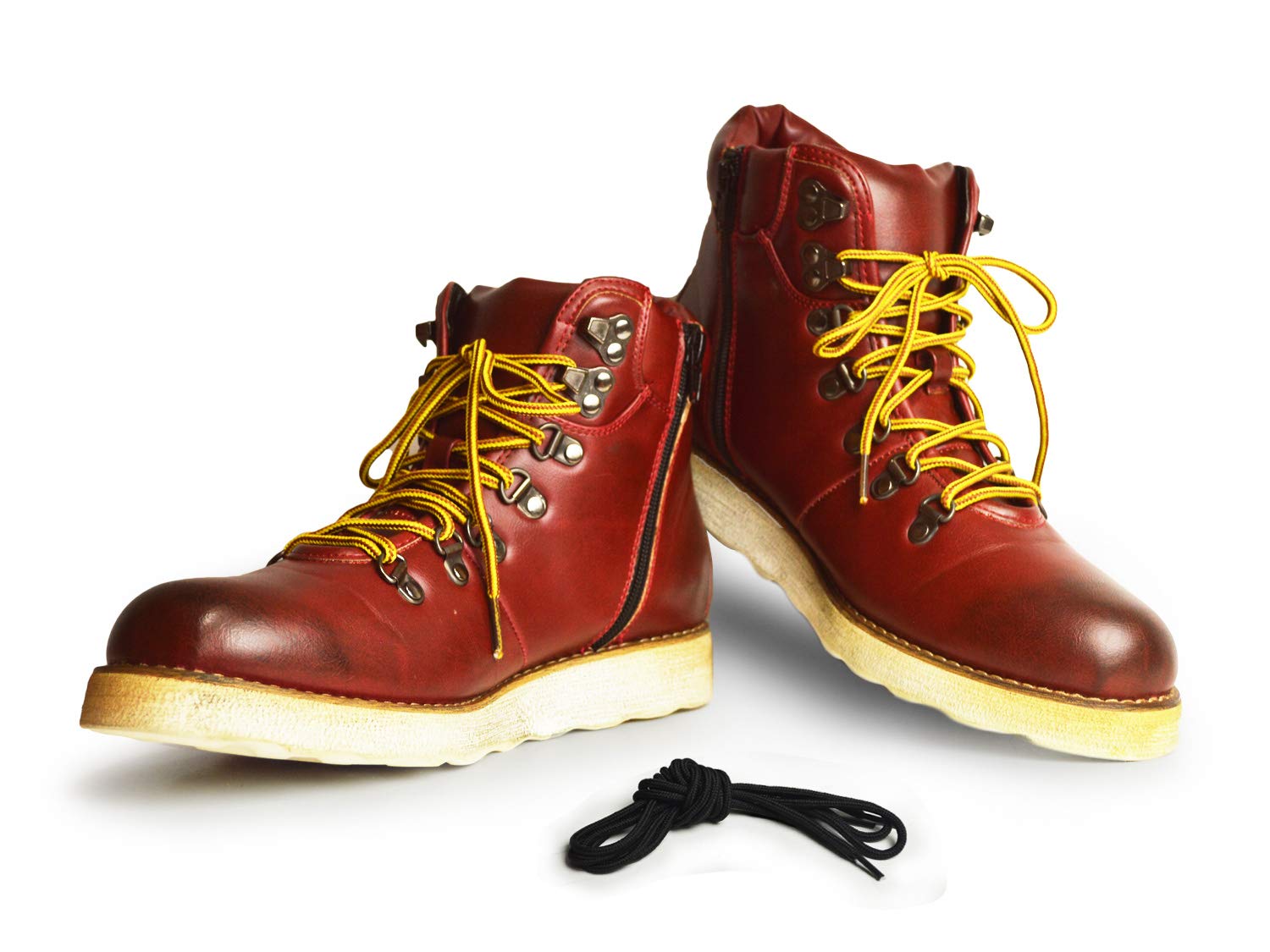 

Мужские горные рабочие ботинки Gino, короткие ботинки на скрытом каблуке с 2,5 см стельками, винтажная повседневная обувь, размер 28 см, КРАСНЫЙ, ze2311