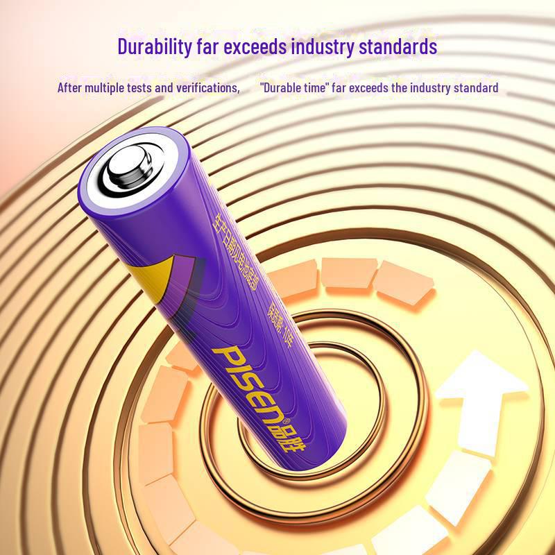 PISEN AAA & AA Alkaline Batteries (2-Pack) 1.5V High Power Output