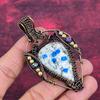 K2 Jasper Pendant Copper Wire Wrapped Jewelry Handmade Natural Gemstone Pendant