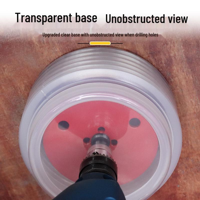 6-Piece Dust Cover Set for Ceiling Downlight Drill Bits