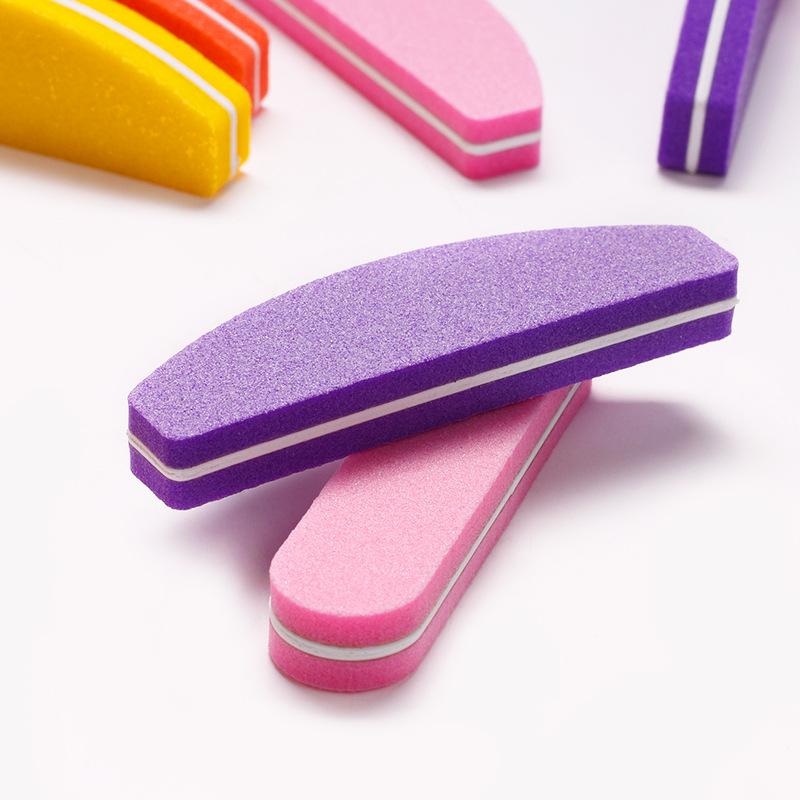 Washable Double-Sided Mini Nail Buffer and File