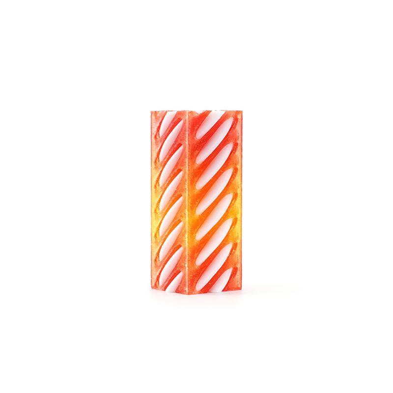 1 Piece Spiral Cone Decompression Toy 3D Printed Pyramid Impossible Pass-Through Sculpture Square Pillar Helix Screw Fidget Toys