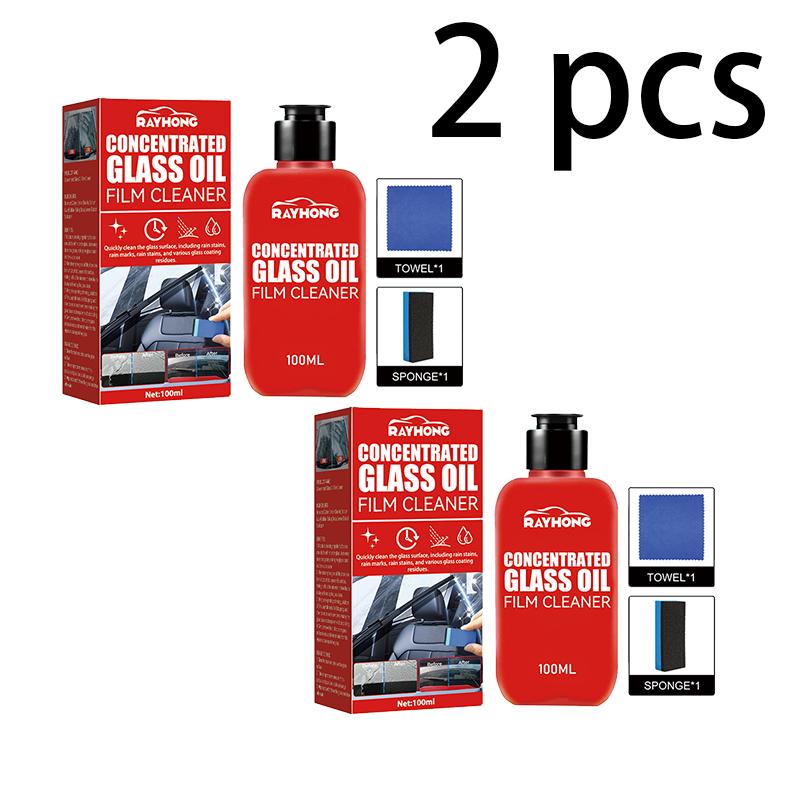 RAYHONG Konzentrierter Glasölfilmreiniger Entfettend Regendicht Auto Windschutzscheiben Beschlagschutzreiniger