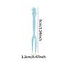 50 Pcs Mini Kids Food Fruit Picks Forks Lunch Box Accessory Decor Tool