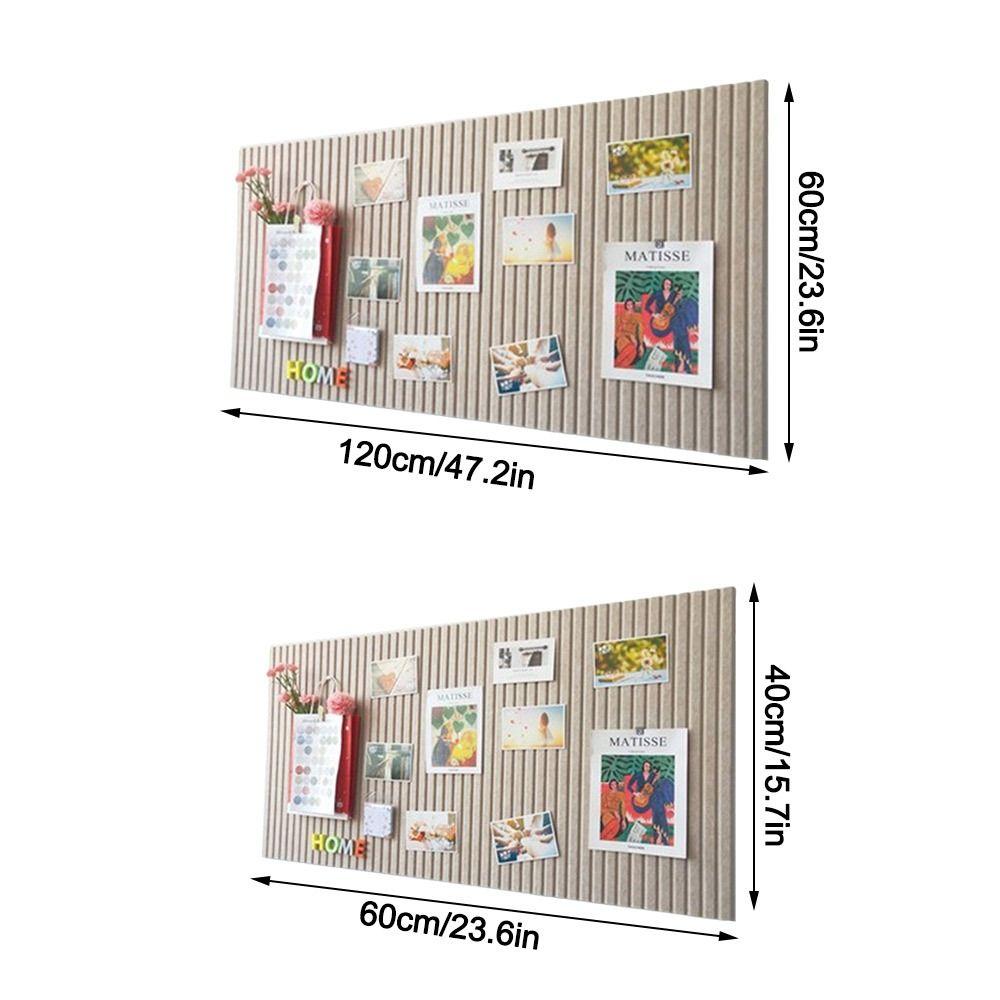 Вертикальні смугасті фетрові наклейки на стіну Фотостіна для прикраси стін дому та дитячого садка