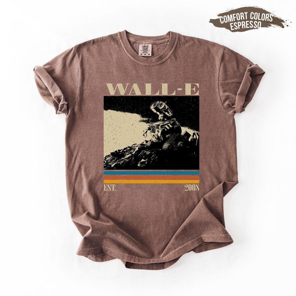 WALL·E Movie T-Shirt and kids tshirt, Retro Film Shirt and kids tshirt, Comfort Colors Unisex T-Shirt and kids tshirt