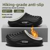 Men Women Home Indoor Slippers Thick Sole Non-Slip Warm Waterproof Cotton Slippers House Shoes