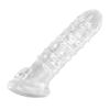 Ring On Penis Condom High Elasticity Time Lasting Delayed Ejaculation Penis Sleeve Enlargement Cock Sleeve Sex Tool For