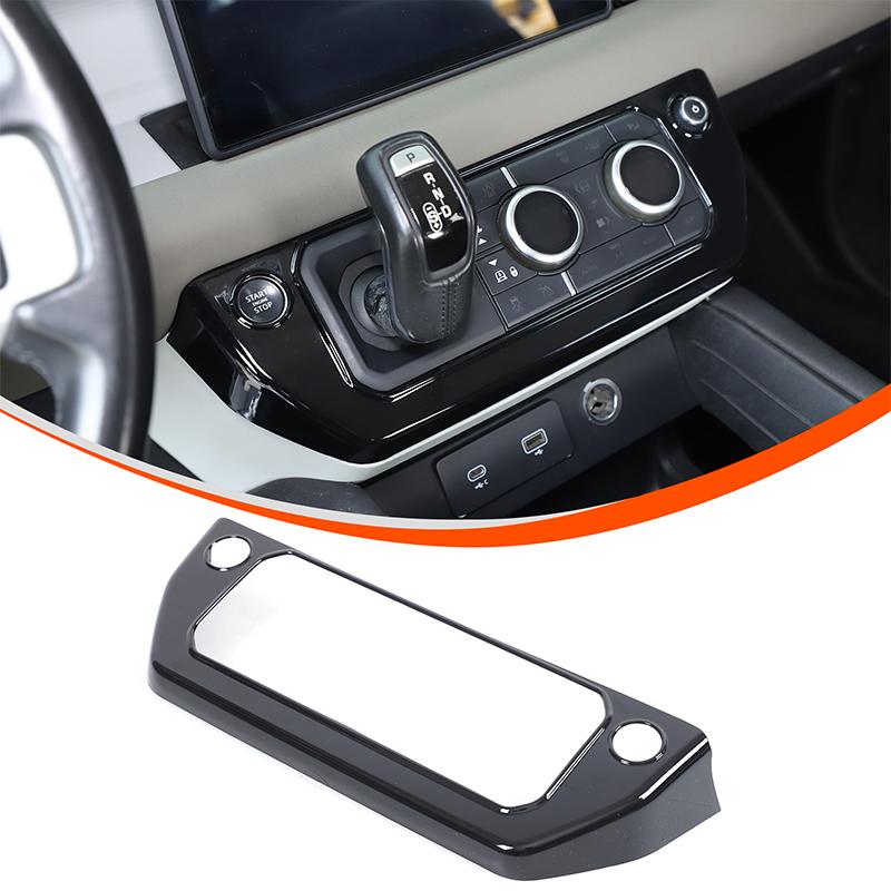 For Land Rover Defender 90 100 2020-2025 ABS Car Air Conditioning Mode Button Decorative Frame Sticker Car Accessories