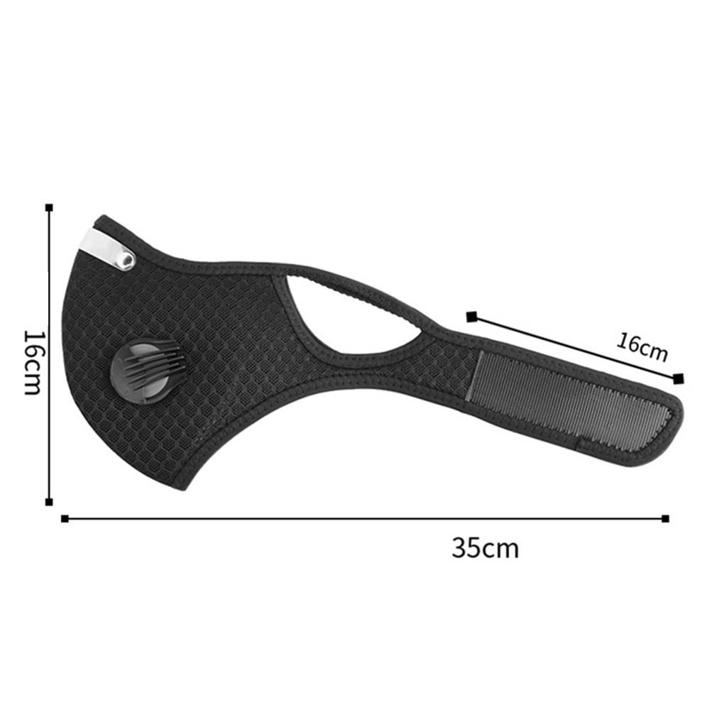 Fashion Creative Five Layers Built-in Filter Breathable Running Anti Haze Mesh Prevention Mask