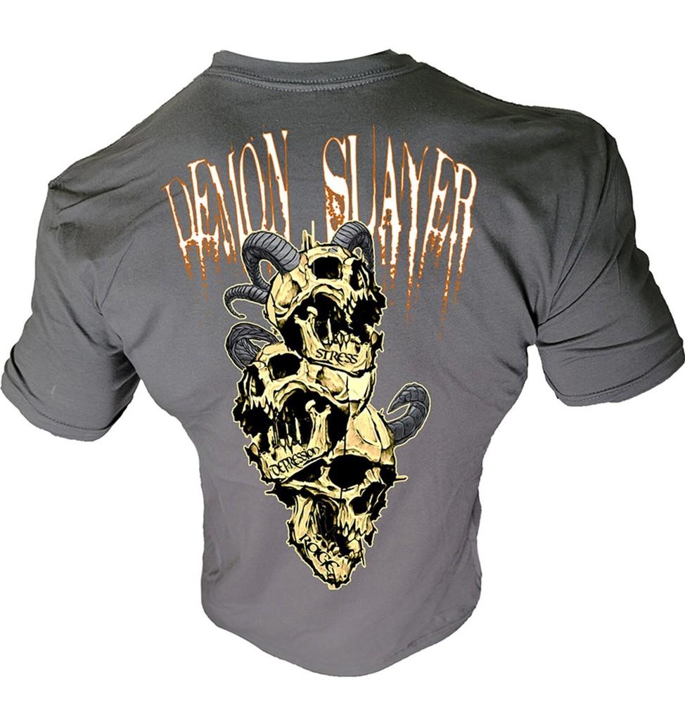 

Iron Gods Demon Slayer Gym T-Shirt, Gift For Dad, Workout Shirt, Mens Gym Outfit L