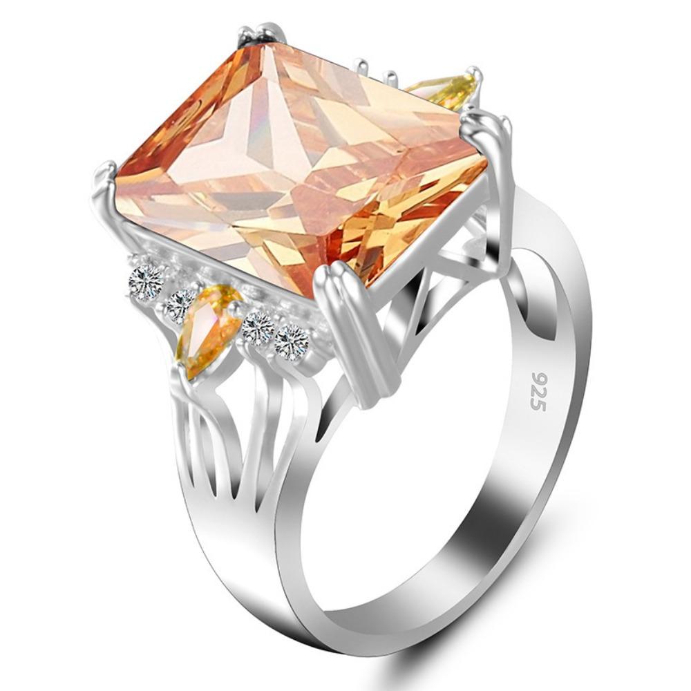 Bold Colorful Gemstone Rings for Women Stylish Accessories Handmade Jewelry