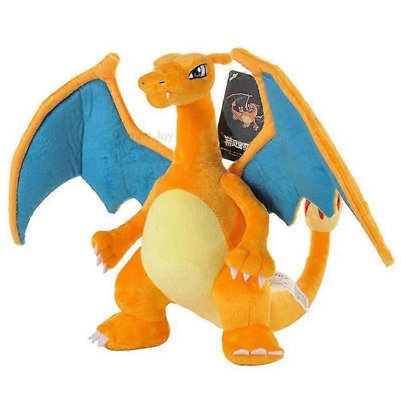 Pokemon Plush Toy Collection with Pikachu, Charmander, Squirtle, and Eevee Stuffed Dolls