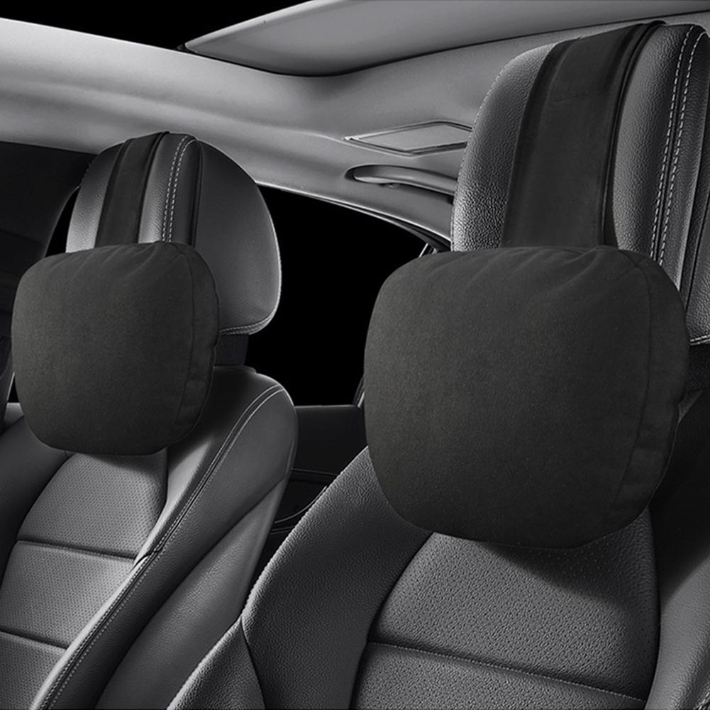 Universal Car Headrest Pillow For Most Vehicles  4 Seasons Neck & Back Support With Lumbar Cushion Automotive Interior Access