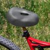 Weicher Fahrradsitz Breiter Mountainbike-Sattel Universell Atmungsaktiv Vier-Ecken-Feder Fahrradsitzkissen Outdoor Fahrradzubehör