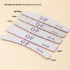 Double-Sided Washable Nail File 100/180 Grit Manicure Buffing Strip