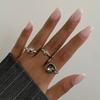 Top Quality Irregular Crystal Rings for Women Wedding Bride Elegent Stone Ring for Women Christmas Mothers' Day Gifts