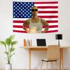 Rafe Cameron Rosa Amerikanische Flagge Wandteppich Poster Drew Starkey Banner Ästhetisches Wandbehang für Schlafzimmer Wohnzimmer Studentenwohnheim Dekoration