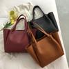 Purse New Tote Bag European and American Fashion PU Leather Handbag Large Shoulder Crossbody Multi-purpose Women's Bag