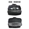 ELECOM Business Shoulder Bag with Expandable Gusset, Water-Repellent, Fits Devices up to 15.6 Inches, 23L Capacity, Black, BM-XCBEX01BK