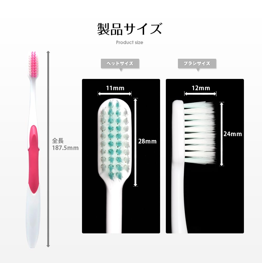 Gap Cleaning Set of 6 Dr. Beaver's Toothbrush, Regular, [UFC Supply] [Toothbrush] [Dr. Beaver] [Beaver Toothbrush]