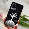 For VIVO X60 Pro 5G Case V2046 V2047A Cartoon Cute Matte Silicone TPU Soft Phone Cover For Vivo X60 X 60 Shockproof Coque Bumper