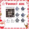 Weihnachtskugel Ornament Hängeanhänger Innenfeier Weihnachtsdekoration Bruchsicher für
