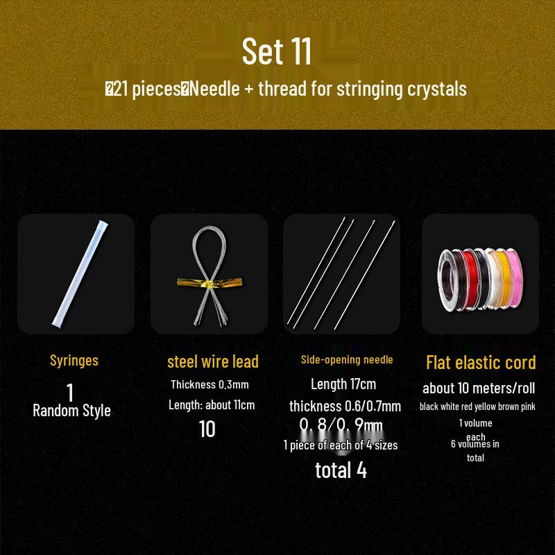 Beading Bracelet Tool Kit: Needle & Accessories for DIY Handmade Jewelry