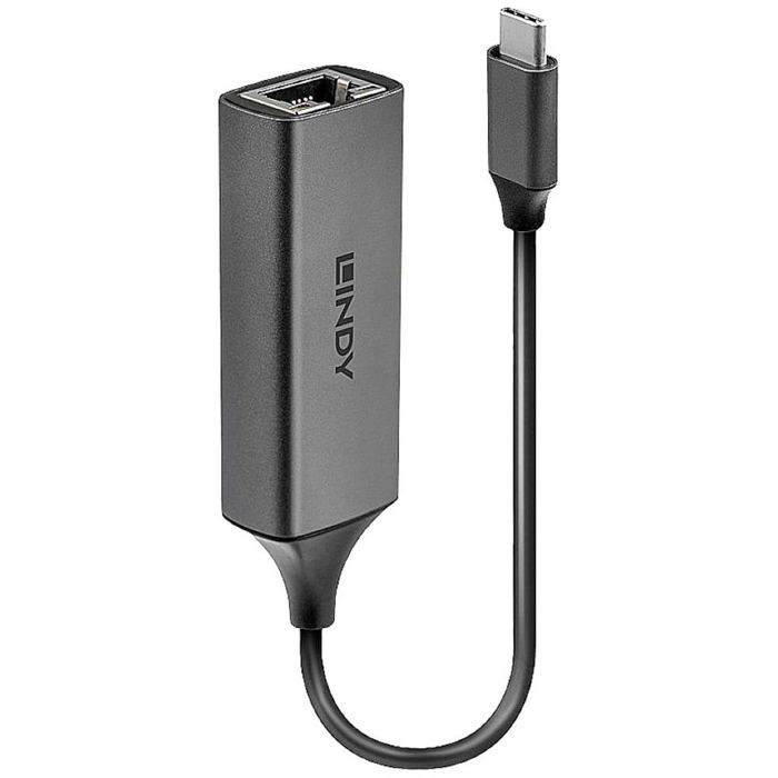 Adaptateur Réseau LINDY 5 GBit/s USB-C® (USB 3.1 Gen 1), Gigabit-LAN (1 Gbit/s), RJ45