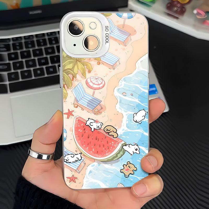 For Apple 16promax Creative for IPhone13/12 Mobile Phone Case 15plus Anti-fall 11 Niche Xsmax