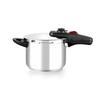 Bra Allure | 6-liter Fast Pressure Cooker, Made of 18/10 Stainless Steel, with 2 Cooking Programs and System of