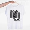 Black Flag Punk Rock Band Henry Rollins large bars T-shirt O-Neck Short Sleeves Summer Casual Fashion Unisex Men And Women Tshir