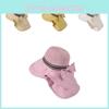Summer Wide Brim Sun Hat For Women With Breathable Polyester Fabric And Neck Protection For Outdoor Activities