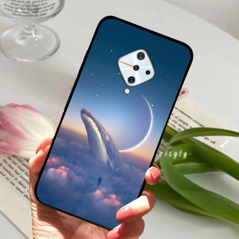 For Vivo V17 Case Cover S1 Pro Silicone Soft Painted Phone Case for VIVO 1920 V17 Russia Case TPU Bumper for vivoV17 V 17 s1Pro
