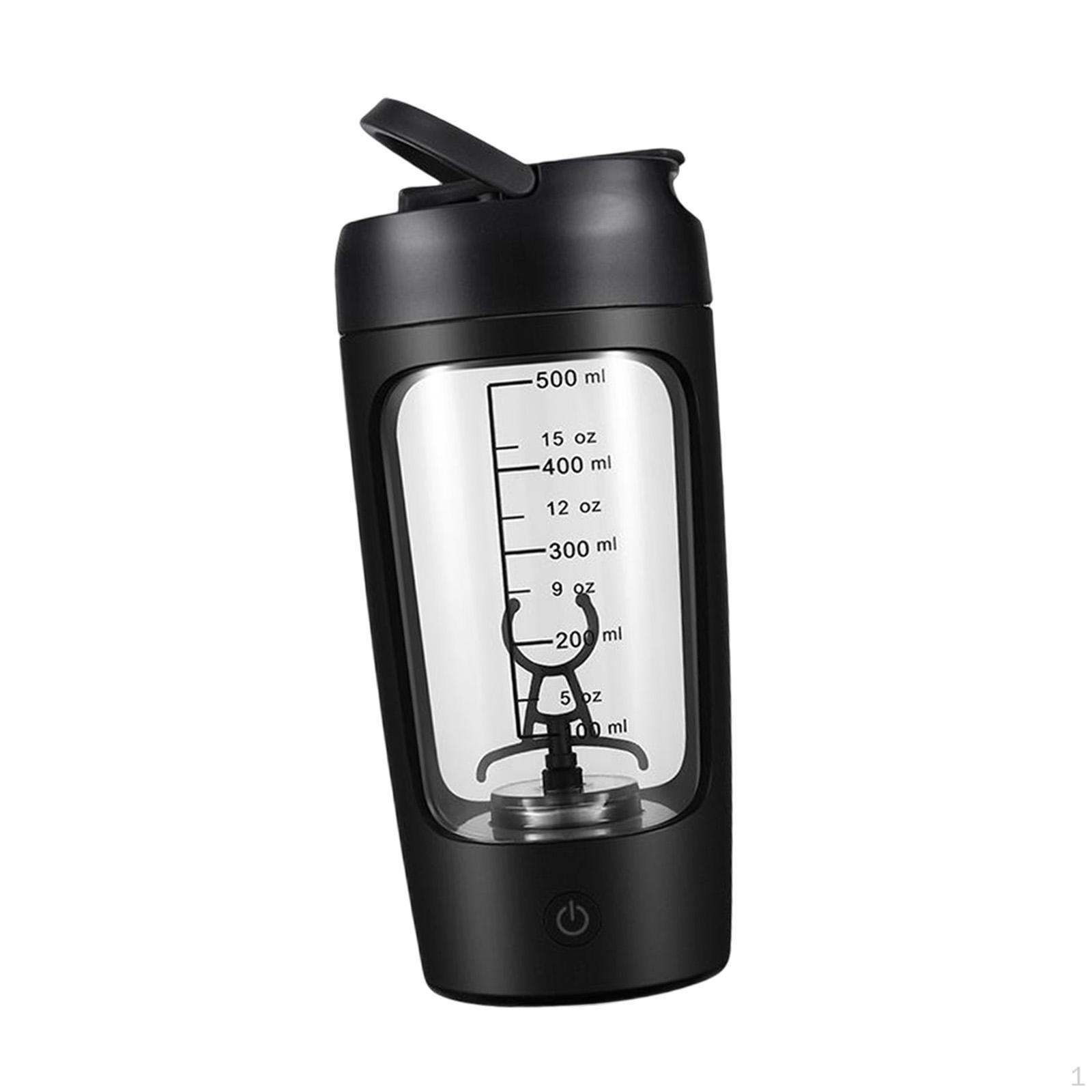 

650 мл Электрический шейкер для протеина Бутылка Eddy Mixer Cups для спорта чёрный