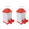 Chicken Feeder Waterer Set Automatic Chicken Cup Waterer Port Feeder Set Poultry Farming Water
