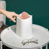 1 Pcs Small Solid Color PP Trash With Lid Mini Bucket Garbage Holder Waste Bin Office Storage Organizer Portable Box Desktop