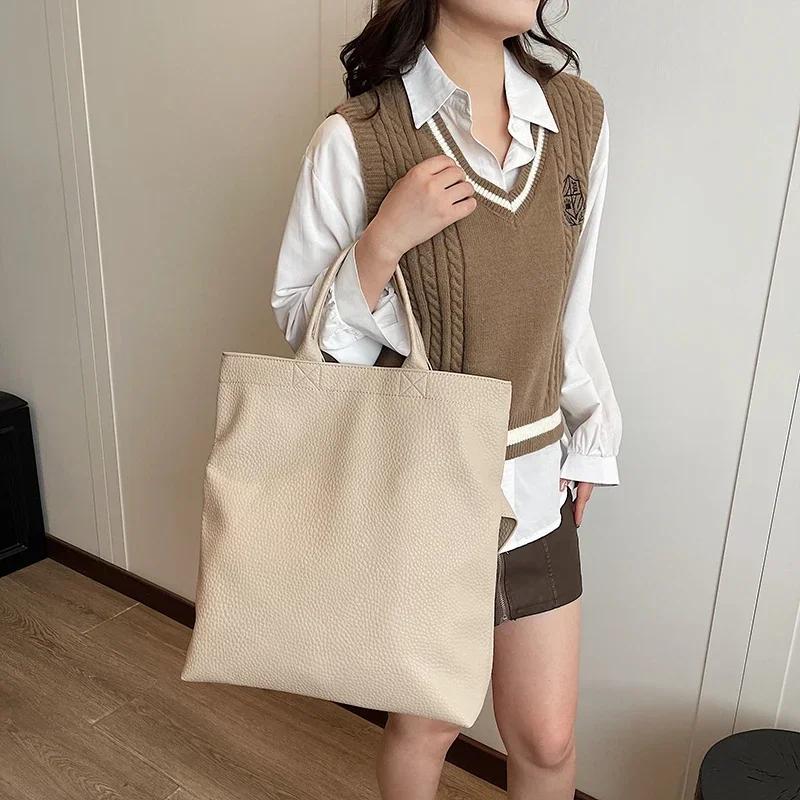 Advanced Soft Leather High-capacity Sensation Hot-selling Versatile Shoulder Bag Inclined Leisure Bag