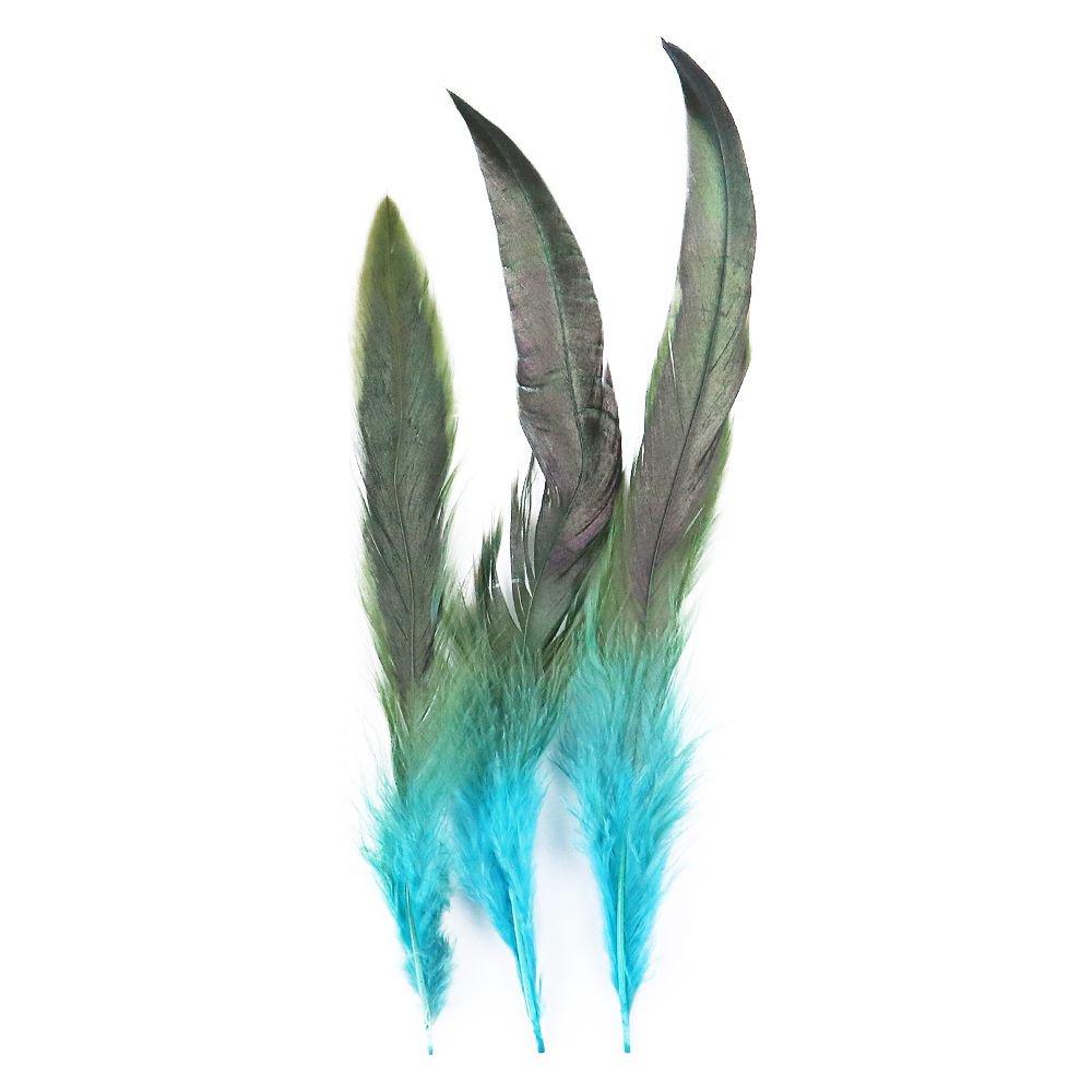100Pcs Natural Rooster Feathers15-20Cm Diy Craft Plumas For Jewelry Making Costume Decor Wedding Hair Accessories Bulk Cheap