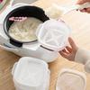 1/3/5Pcs Heated Microwave Rice Sub Packaging Fresh-keeping Box Vegetable Fruit Separate Kitchen Storage Container