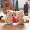 Cute Cute Love Butter Bear Pendant Plush Toy Doll Bag Hanging Keychain Doll