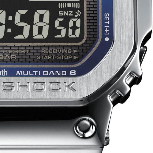 Casio Ceas G-SHOCK pentru bărbați GMW-B5000D-2JF [G-SHOCK Full Metal Series] Ceas pătrat argintiu din oțel inoxidabil