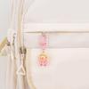 5Pcs Night Glow Function Keychain Funny Bag Charm Capybara Key Chain Phone Ornament Decors for Key Backpack Decoration