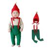 PackPixel Christmas Costume Set for Baby Boys and Santa Perfect for and Photo Shoots Girls, 2-Piece Set, Costume, Parties, Events, (Green, 73cm)