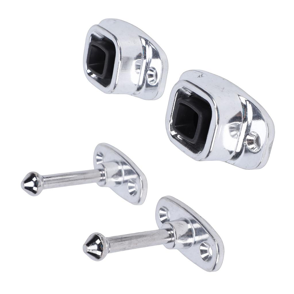 2pcs Upright RV Door Holder Plunger Socket Set 3.38in Heightened Trailer Door Holder for RV Trailer Cargo Horse Trailer