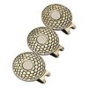 1Pcs 25Mm  Golf Hat Clip Golf Mark Round Coin Metal Hardware Magnetic Hat Clip Golf Accessories